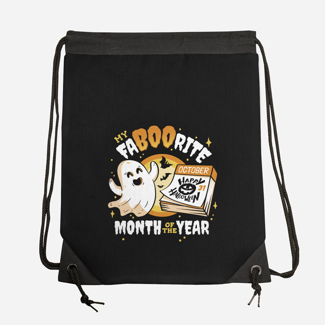 FaBOOrite Month-None-Drawstring-Bag-Olipop