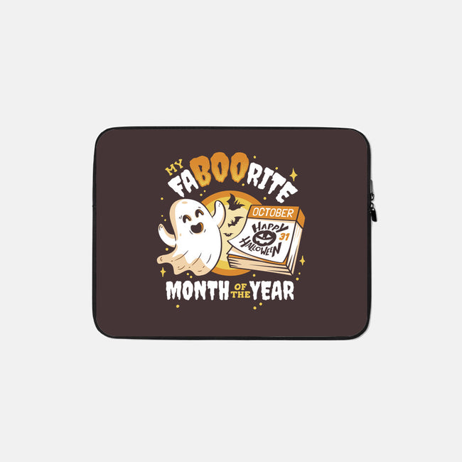 FaBOOrite Month-None-Zippered-Laptop Sleeve-Olipop