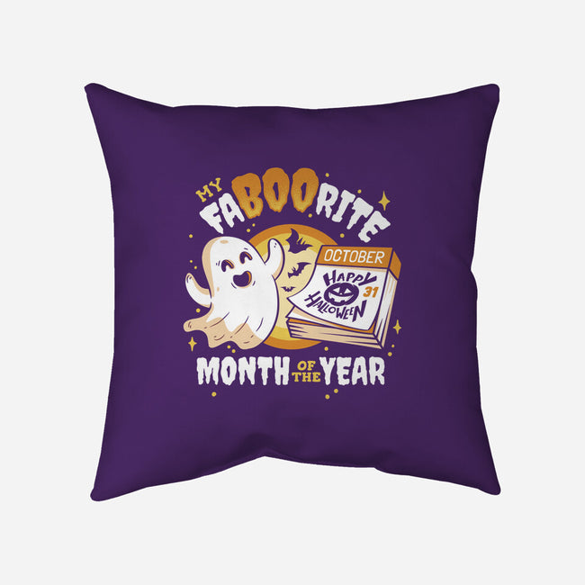 FaBOOrite Month-None-Removable Cover w Insert-Throw Pillow-Olipop