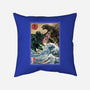 Monster King Vs Great Old One-None-Non-Removable Cover w Insert-Throw Pillow-DrMonekers