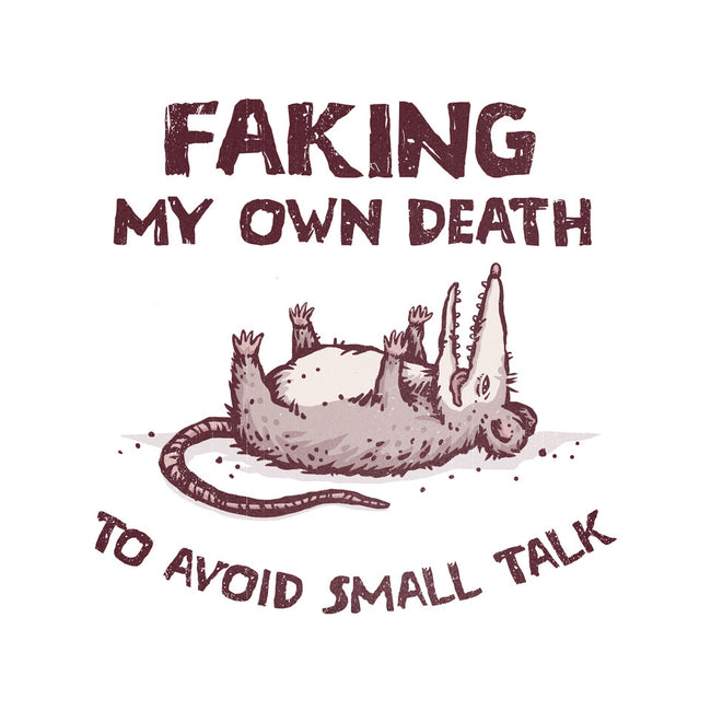 Faking My Own Death-Womens-Off Shoulder-Tee-kg07