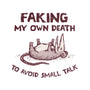 Faking My Own Death-Womens-V-Neck-Tee-kg07