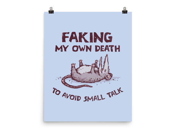 Faking My Own Death