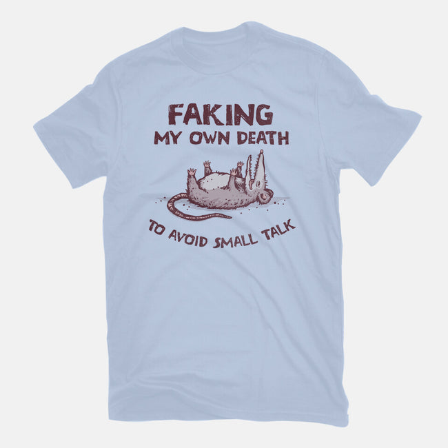 Faking My Own Death-Mens-Heavyweight-Tee-kg07