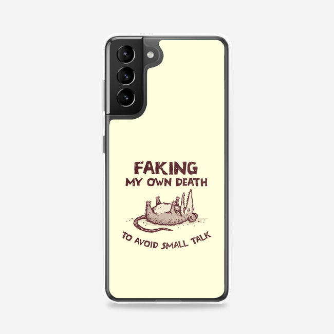 Faking My Own Death-Samsung-Snap-Phone Case-kg07