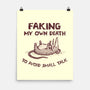 Faking My Own Death-None-Matte-Poster-kg07