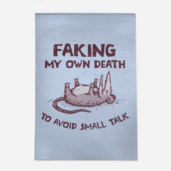 Faking My Own Death-None-Outdoor-Rug-kg07