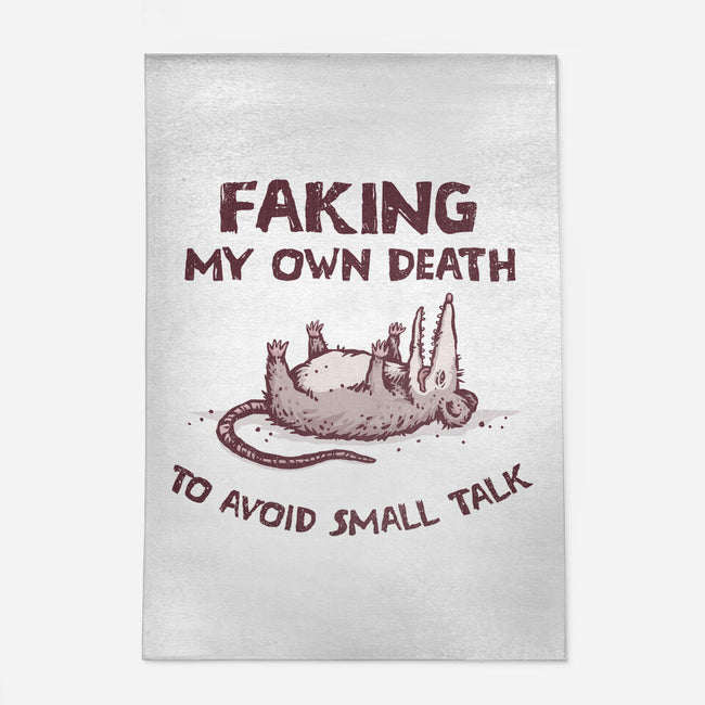 Faking My Own Death-None-Outdoor-Rug-kg07