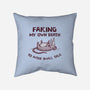 Faking My Own Death-None-Removable Cover w Insert-Throw Pillow-kg07