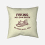 Faking My Own Death-None-Removable Cover w Insert-Throw Pillow-kg07