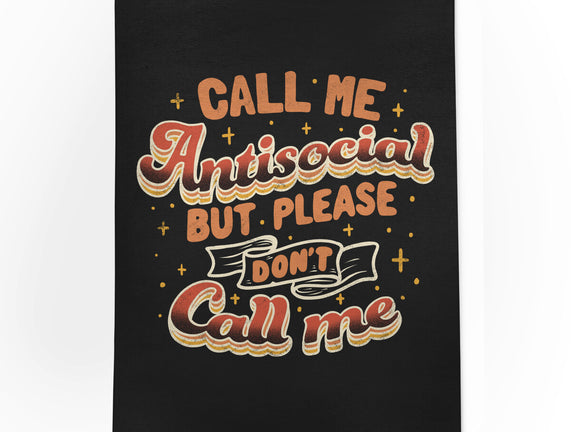 Please Don't Call Me