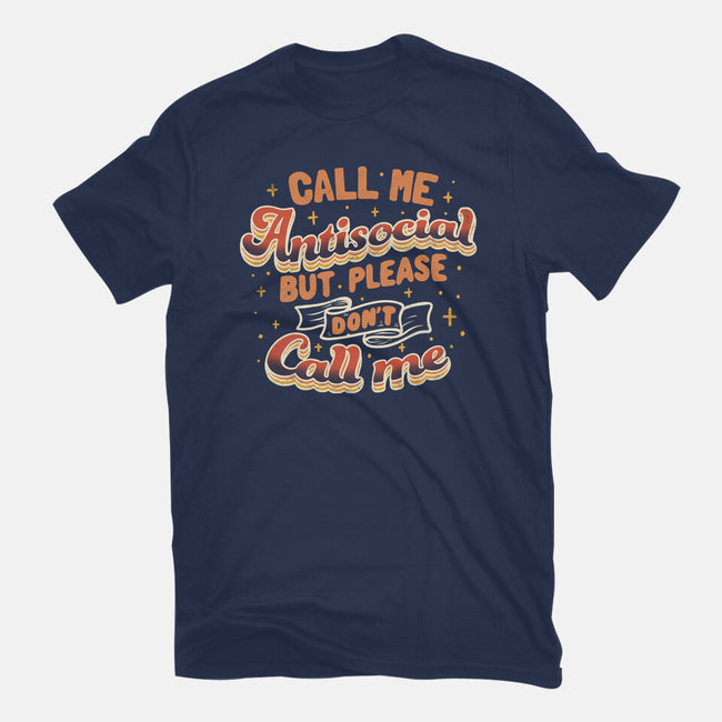 Please Don't Call Me-Unisex-Basic-Tee-tobefonseca