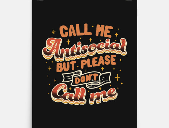 Please Don't Call Me