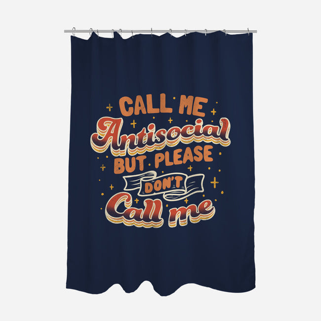 Please Don't Call Me-None-Polyester-Shower Curtain-tobefonseca