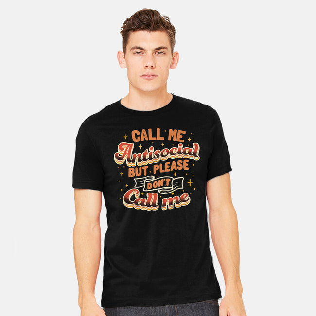 Please Don't Call Me-Mens-Heavyweight-Tee-tobefonseca