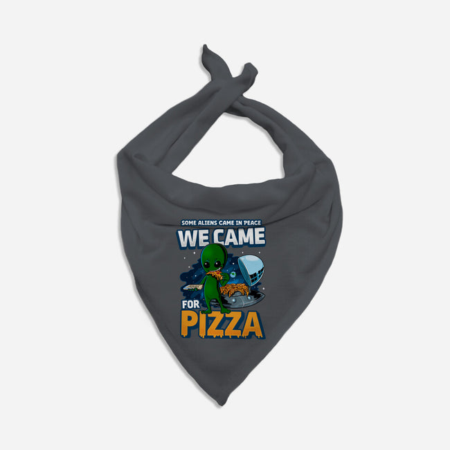 We Came For Pizza-Cat-Bandana-Pet Collar-LtonStudio