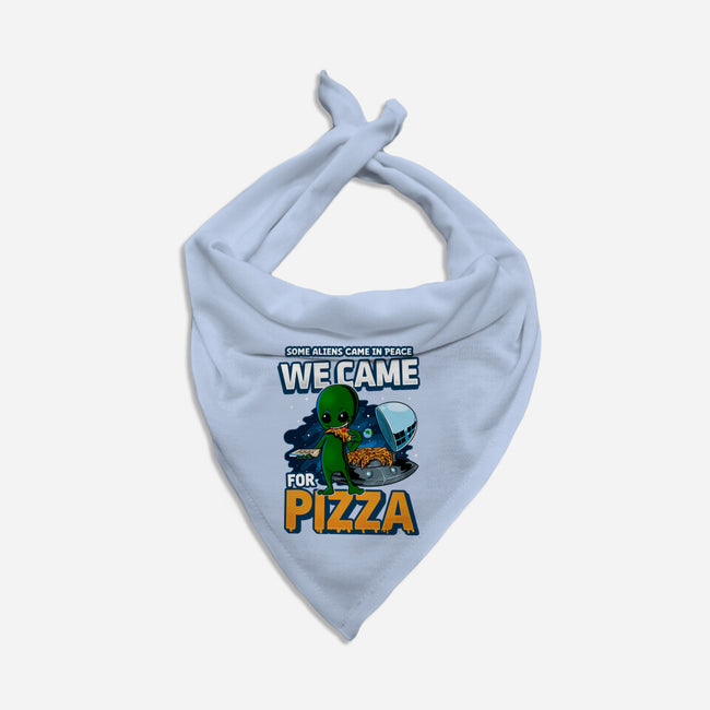 We Came For Pizza-Dog-Bandana-Pet Collar-LtonStudio