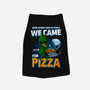 We Came For Pizza-Cat-Basic-Pet Tank-LtonStudio