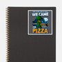 We Came For Pizza-None-Glossy-Sticker-LtonStudio