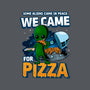 We Came For Pizza-None-Fleece-Blanket-LtonStudio