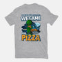 We Came For Pizza-Mens-Basic-Tee-LtonStudio