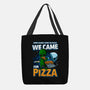 We Came For Pizza-None-Basic Tote-Bag-LtonStudio