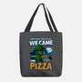 We Came For Pizza-None-Basic Tote-Bag-LtonStudio