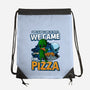 We Came For Pizza-None-Drawstring-Bag-LtonStudio