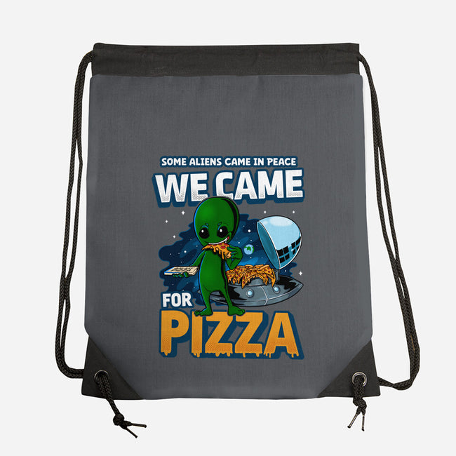 We Came For Pizza-None-Drawstring-Bag-LtonStudio