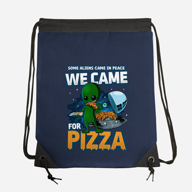 We Came For Pizza-None-Drawstring-Bag-LtonStudio