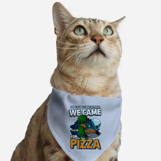 We Came For Pizza-Cat-Adjustable-Pet Collar-LtonStudio