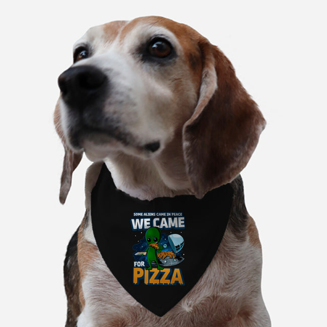 We Came For Pizza-Dog-Adjustable-Pet Collar-LtonStudio