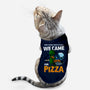 We Came For Pizza-Cat-Basic-Pet Tank-LtonStudio