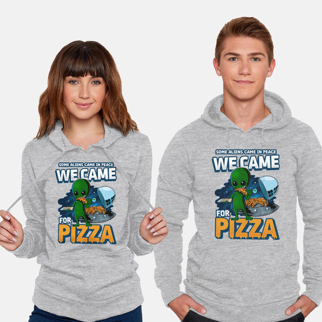 We Came For Pizza-Unisex-Pullover-Sweatshirt-LtonStudio