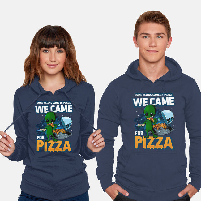 We Came For Pizza-Unisex-Pullover-Sweatshirt-LtonStudio