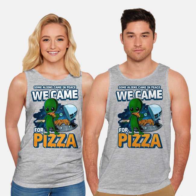 We Came For Pizza-Unisex-Basic-Tank-LtonStudio