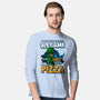 We Came For Pizza-Mens-Long Sleeved-Tee-LtonStudio