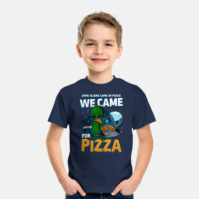 We Came For Pizza-Youth-Basic-Tee-LtonStudio