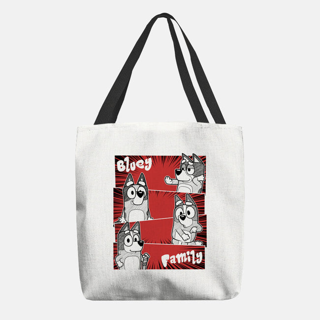 The Bluey Family-None-Basic Tote-Bag-Astrobot Invention