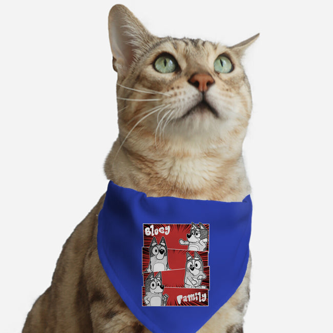 The Bluey Family-Cat-Adjustable-Pet Collar-Astrobot Invention