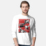 The Spider Squad-Mens-Long Sleeved-Tee-Astrobot Invention