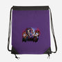 Sho Nuff Painting-None-Drawstring-Bag-zascanauta