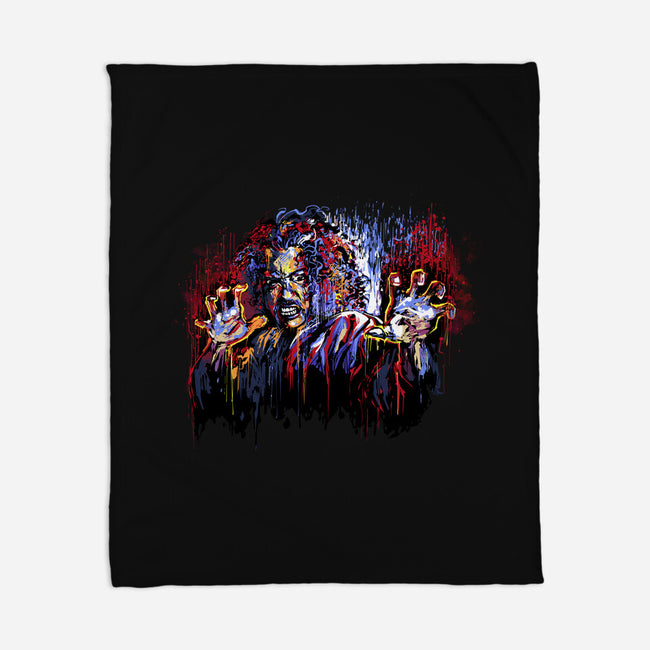 Sho Nuff Painting-None-Fleece-Blanket-zascanauta