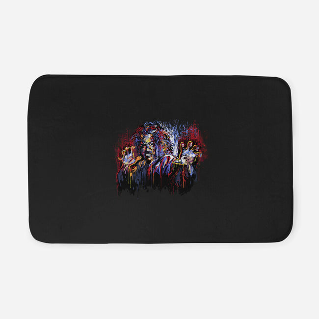 Sho Nuff Painting-None-Memory Foam-Bath Mat-zascanauta