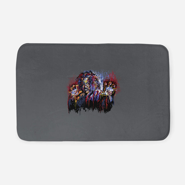 Sho Nuff Painting-None-Memory Foam-Bath Mat-zascanauta