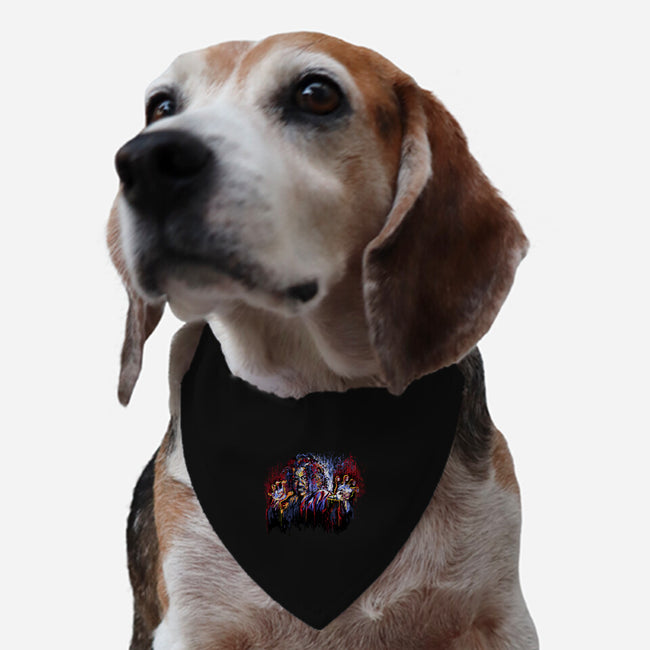 Sho Nuff Painting-Dog-Adjustable-Pet Collar-zascanauta