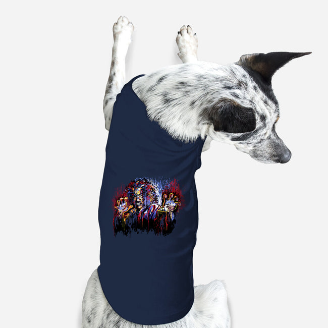 Sho Nuff Painting-Dog-Basic-Pet Tank-zascanauta