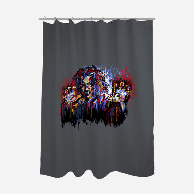 Sho Nuff Painting-None-Polyester-Shower Curtain-zascanauta
