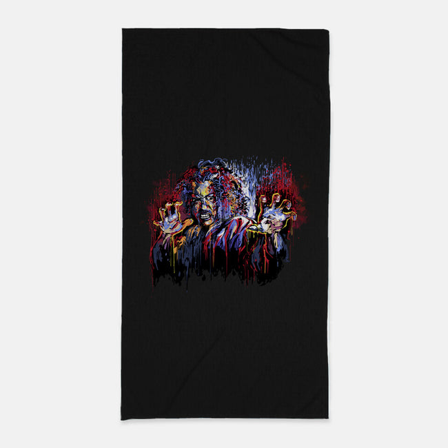 Sho Nuff Painting-None-Beach-Towel-zascanauta