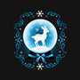 Snow Globe Deer-None-Outdoor-Rug-Vallina84